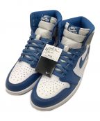 NIKEナイキ）の古着「AIR JORDAN 1 RETRO HIGH OG」｜ネイビー×ホワイト