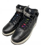 NIKEナイキ）の古着「AIR FORCE 1 MID 07 LV8」｜ブラック×ホワイト