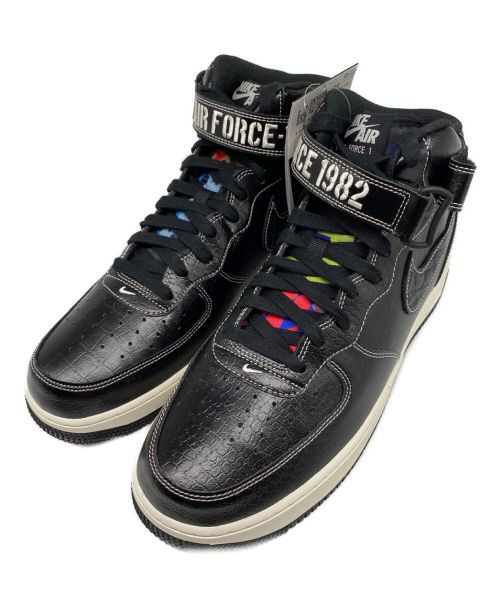 NIKE（ナイキ）NIKE (ナイキ) AIR FORCE 1 MID 07 LV8 ブラック×ホワイト サイズ:29cm 未使用品の古着・服飾アイテム