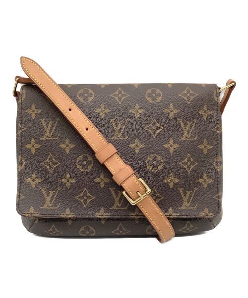 LOUIS VUITTON（ルイ ヴィトン）LOUIS VUITTON (ルイ ヴィトン) ミュゼットタンゴ ショートストラップ ブラウンの古着・服飾アイテム