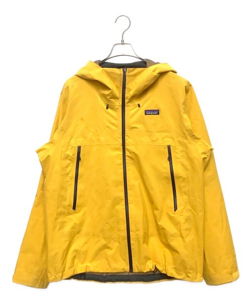 Patagonia（パタゴニア）Patagonia (パタゴニア) M’s Cloud Ridge Jacket イエロー×ブラック サイズ:Lの古着・服飾アイテム