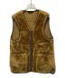 Barbour（バブアー）の古着「SL FUR LINER VEST」｜ベージュ