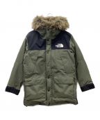 THE NORTH FACEザ ノース フェイス）の古着「マウンテンダウンコート」｜オリーブ