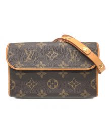 LOUIS VUITTON（ルイ ヴィトン）の古着「モノグラム ポシェットフロランティーヌ」｜ブラウン