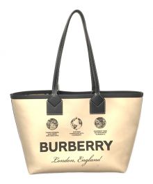 BURBERRY（バーバリー）の古着「スモール ロンドン トートバッグ」｜ベージュ