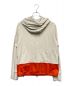 MONCLER (モンクレール) MAGLIA CARDIGAN C/CAPPUCCIO オレンジ×グレー サイズ:M：38000円