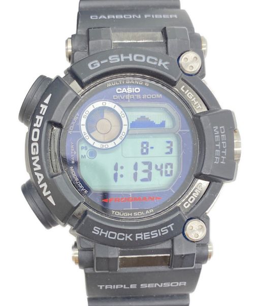 CASIO（カシオ）CASIO (カシオ) デジタルウォッチ　FROGMAN（フロッグマン）MASTER OF G（マスターオブジー） ブラックの古着・服飾アイテム