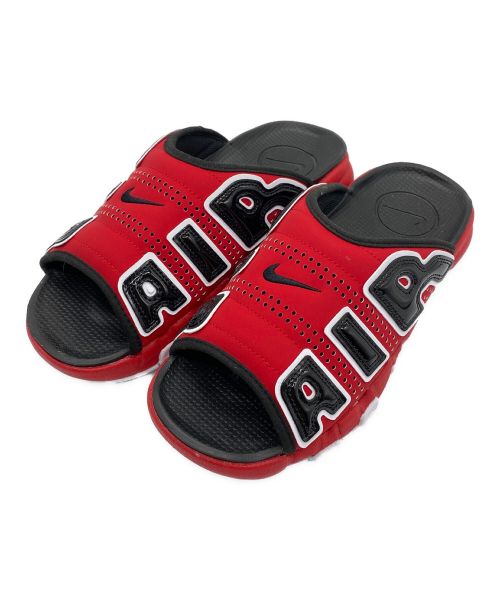 NIKE（ナイキ）NIKE (ナイキ) AIR MORE UPTEMPO SLIDE UNIVERSITY  レッド サイズ:27の古着・服飾アイテム