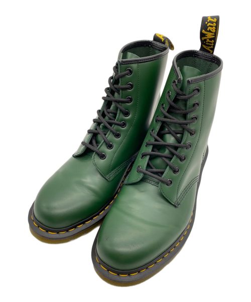 Dr.Martens（ドクターマーチン）Dr.Martens (ドクターマーチン) 8ホールブーツ グリーン サイズ:28の古着・服飾アイテム