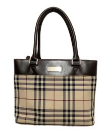 BURBERRY（バーバリー）の古着「ハンドバッグ」｜ベージュ