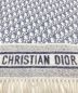 Christian Dior (クリスチャン ディオール) ディオール オブリーク カシミヤスカーフ：75000円