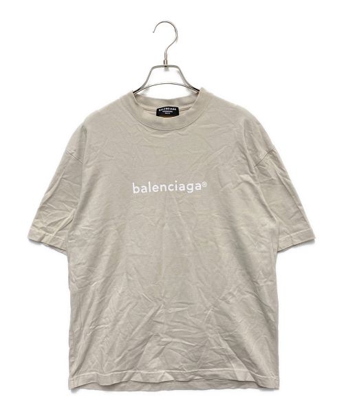 BALENCIAGA（バレンシアガ）BALENCIAGA (バレンシアガ) コピーライトロゴプリント ベージュ サイズ:XSの古着・服飾アイテム