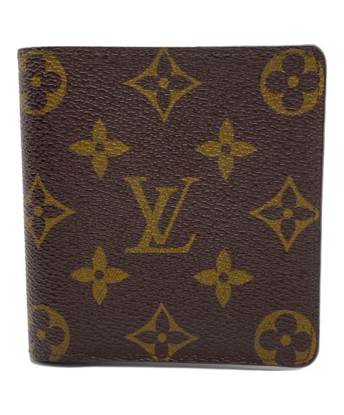 LOUIS VUITTON（ルイ ヴィトン）LOUIS VUITTON (ルイ ヴィトン) モノグラム ポルトビエ・カルトブルー ブラウンの古着・服飾アイテム