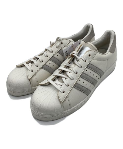 adidas（アディダス）adidas (アディダス) SUPER STAR SNS グレー×ホワイト サイズ:27.5 未使用品の古着・服飾アイテム