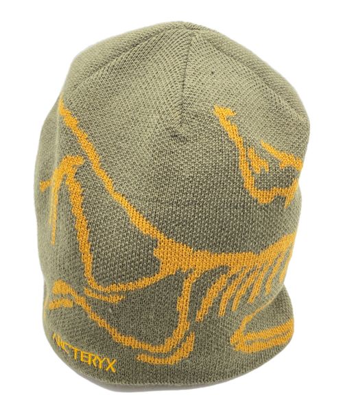 ARC'TERYX（アークテリクス）ARC'TERYX (アークテリクス) BIRD HEAD TOQUE グリーン×イエローの古着・服飾アイテム