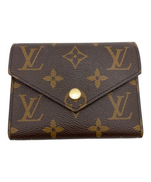 LOUIS VUITTON（ルイ ヴィトン）LOUIS VUITTON (ルイ ヴィトン) 3つ折り財布 ブラウンの古着・服飾アイテム