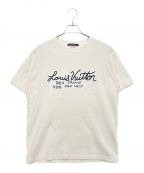 LOUIS VUITTONルイ ヴィトン）の古着「シグネチャープリントエンブロイダリーTシャツ」｜ホワイト