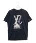 LOUIS VUITTON（ルイ ヴィトン）の古着「peace and love KIM JONES Tシャツ」｜ブラック