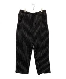 NIKE×stussy（ナイキ×ステューシー）の古着「STRIPE WOOL PANTS」｜ブラック