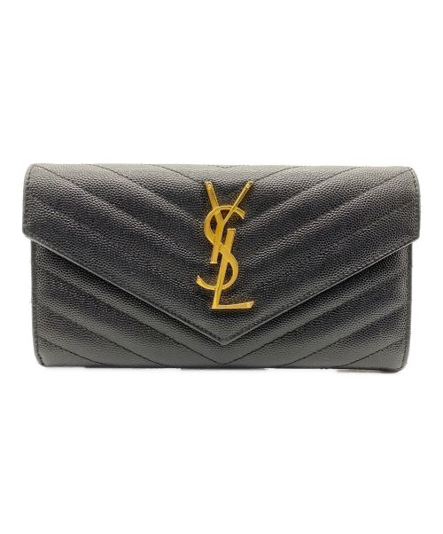 Yves Saint Laurent（イヴサンローラン）Yves Saint Laurent (イヴサンローラン) モノグラムマトラッセ ブラックの古着・服飾アイテム