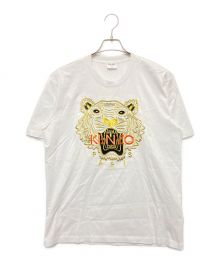 KENZO（ケンゾー）の古着「タイガー刺繍Tシャツ」｜ホワイト