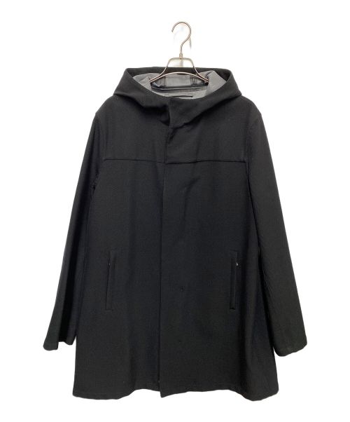 PRADA（プラダ）PRADA (プラダ)  WOOL ＆ NYLON COAT コート ブラック サイズ:54の古着・服飾アイテム