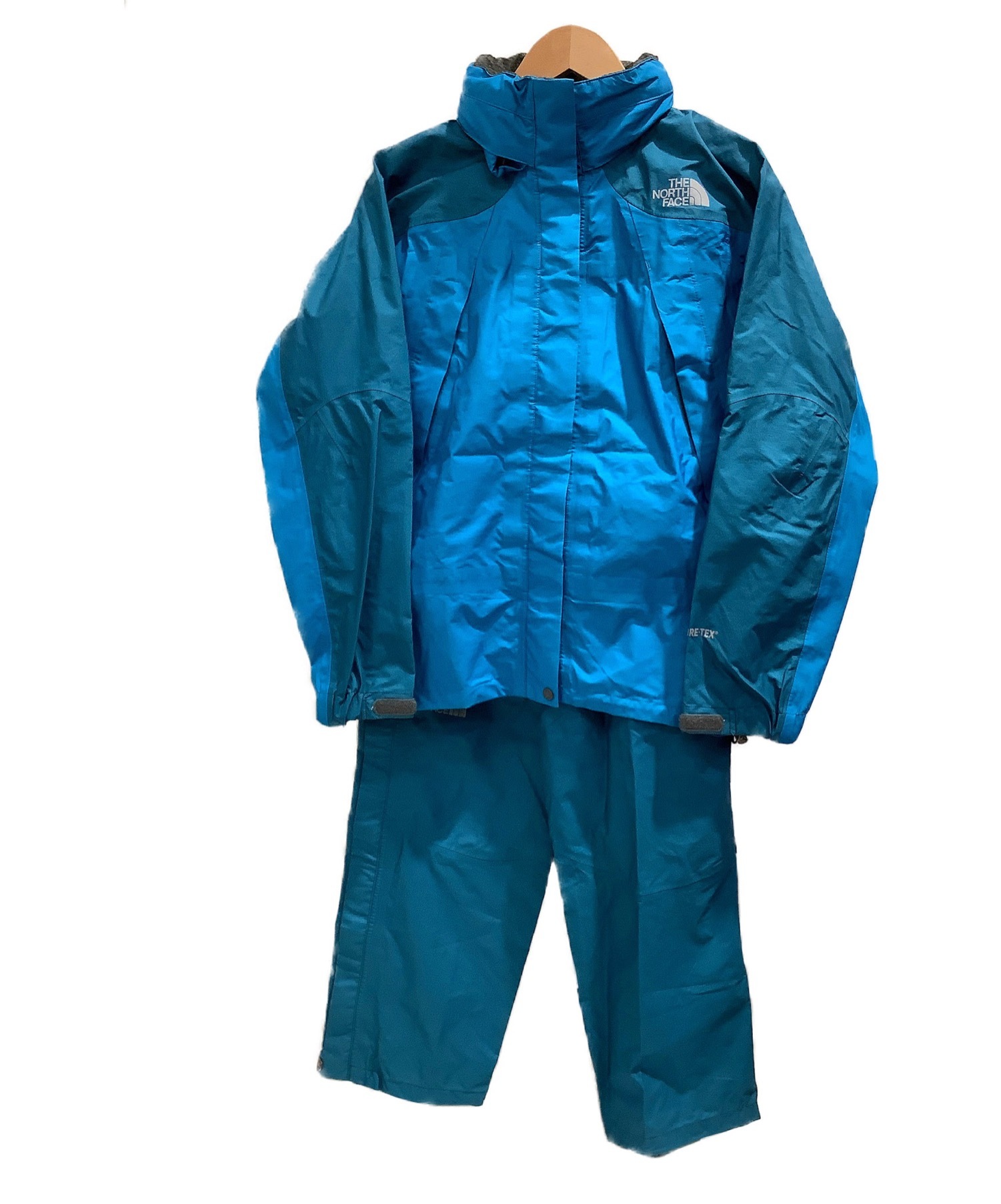 中古 古着通販 The North Face ザノースフェイス レインウェア ブルー サイズ S ブランド 古着通販 トレファク公式 Trefac Fashion