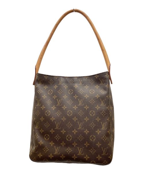 LOUIS VUITTON（ルイ ヴィトン）LOUIS VUITTON (ルイ ヴィトン) ショルダーバッグ　LOUIS VUITTON（ルイヴィトン）　モノグラム　M51145　ルーピングGM ブラウン サイズ:GMの古着・服飾アイテム