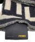 FENDI (フェンディ) マフラー ベージュ×ブラック：9800円