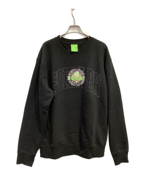 HUF（ハフ）HUF (ハフ) FOREVER TORCH CREWNECK ブラック サイズ:Ｍの古着・服飾アイテム