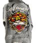 Ed Hardy (エド ハーディー) ジップパーカー グレー サイズ:Ｌ 未使用品：4800円