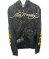 Ed Hardy（エド ハーディー）の古着「ジップパーカー」｜ブラック