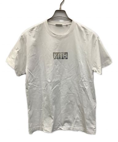 【中古・古着通販】KITH (キス) ボックスプリントTシャツ ホワイト 