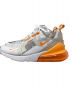 NIKE (ナイキ) AIR MAX 270 SE ホワイト×オレンジ サイズ:26.5：9800円