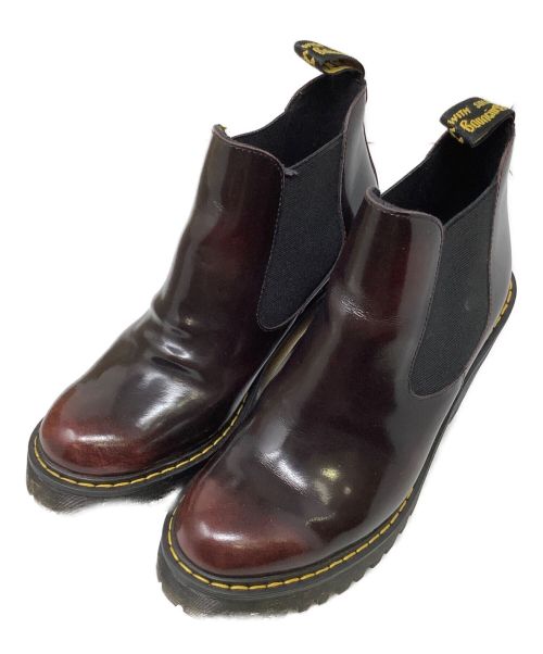 Dr.Martens（ドクターマーチン）Dr.Martens (ドクターマーチン) サイドゴアブーツ ブラウン サイズ:UK4の古着・服飾アイテム