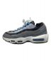 NIKE (ナイキ) AIR MAX 95 COOL GREY/UNIVERSITY BLUE-DARK OBSIDIAN ブルー×ホワイト サイズ:24.5：12800円