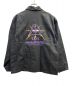 TOY MACHINE (トイマシーン) LIGHTNING EYE TWILL WORK JACKET ブラック サイズ:ＸＬ 未使用品：8800円