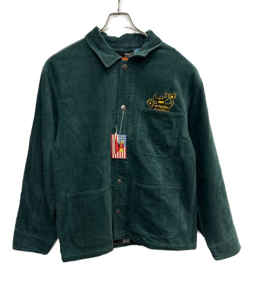 TOY MACHINE（トイマシーン）TOY MACHINE (トイマシーン) OG MONSTER CORDUROY JACKET ブラック サイズ:M 未使用品の古着・服飾アイテム