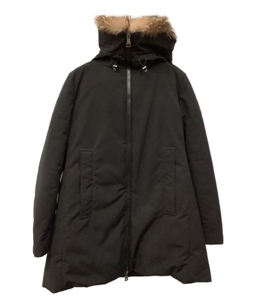 MONCLER（モンクレール）MONCLER (モンクレール) ダウンコート ブラック サイズ:3の古着・服飾アイテム