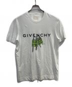 GIVENCHYジバンシィ）の古着「ブランドロゴ ４Gロック スリムフィットTシャツ」｜ホワイト