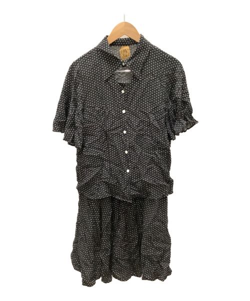 Tnewties（トゥエンティーズ）Tnewties (トゥエンティーズ) セットアップワンピース ブラック サイズ:Ｌの古着・服飾アイテム