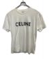 CELINE（セリーヌ）の古着「ロゴプリントルーズフィットTシャツ」｜ホワイト