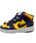 NIKE (ナイキ) DUNK HIGH UP イエロー×ネイビー サイズ:27.5：6800円