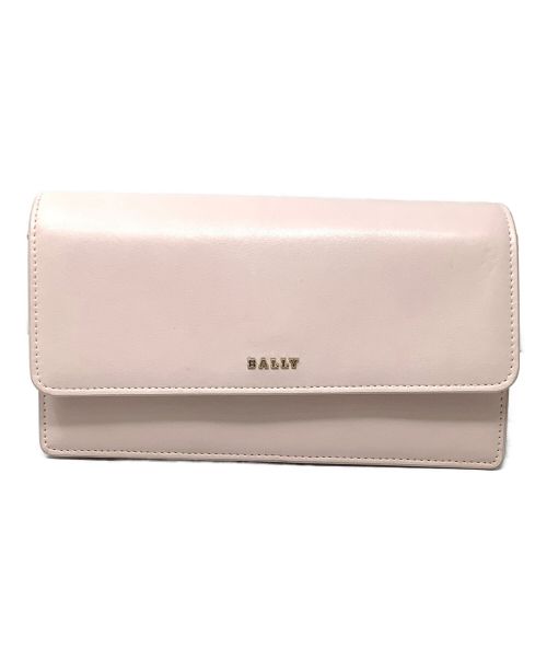 BALLY（バリー）BALLY (バリー) チェーンウォレット ピンクの古着・服飾アイテム