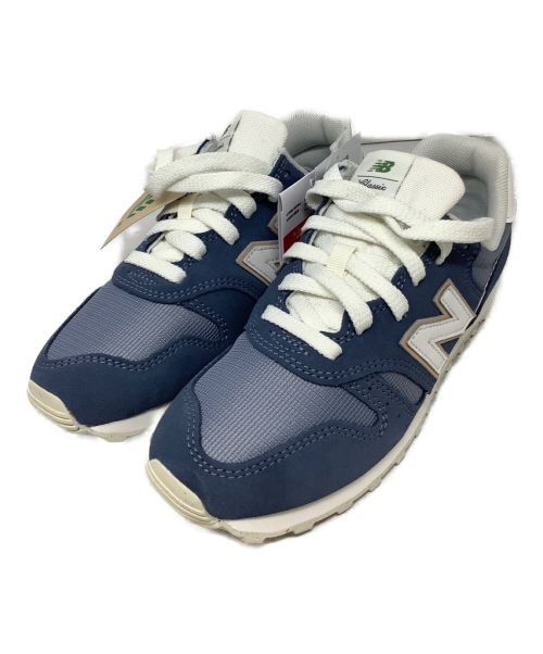 NEW BALANCE（ニューバランス）NEW BALANCE (ニューバランス) スニーカー ネイビー×ホワイト サイズ:23 未使用品の古着・服飾アイテム