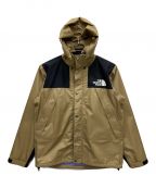 THE NORTH FACEザ ノース フェイス）の古着「レインテックスジャケット」｜ベージュ×ブラック