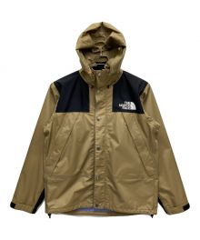 THE NORTH FACE（ザ ノース フェイス）の古着「レインテックスジャケット」｜ベージュ×ブラック