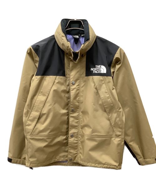 THE NORTH FACE（ザ ノース フェイス）THE NORTH FACE (ザ ノース フェイス) レインテックスジャケット ベージュ×ブラック サイズ:Sの古着・服飾アイテム