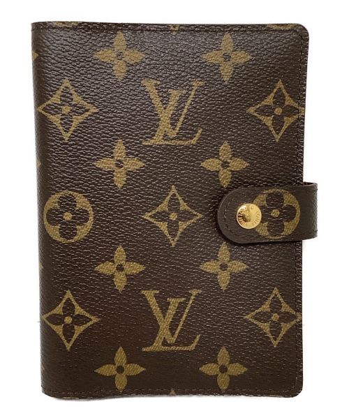 LOUIS VUITTON（ルイ ヴィトン）LOUIS VUITTON (ルイ ヴィトン) 手帳カバー ブラウンの古着・服飾アイテム