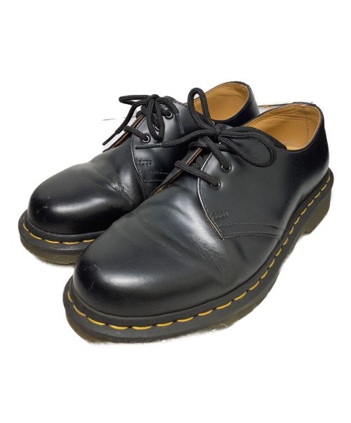 Dr.Martens（ドクターマーチン）Dr.Martens (ドクターマーチン) 3ホールブーツ ブラック サイズ:24の古着・服飾アイテム